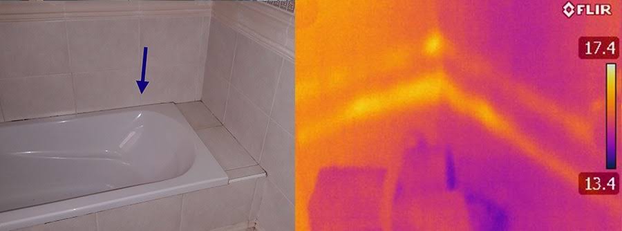 leak detection in bathrooms and wet areas